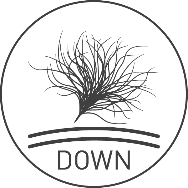 Lining-free down containment